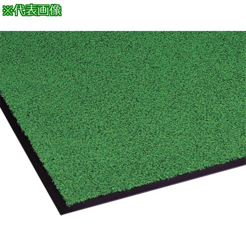 ■テラモト 屋内マット ニュートレビアン 緑 1500&times;2400mm〔品番:MR0342521〕【8173387:0】[送料別途見積り][法人・事業所限定][外直送][店頭受取不可]｜ホームセンターバロー　店