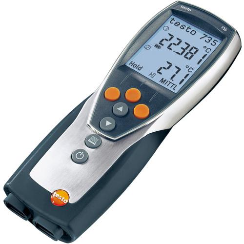 ■TESTO 熱電対・Pt100用温度計〔品番:TESTO7351〕【8173458:0】[送料別途見積り][法人・事業所限定][掲外取寄][店頭受取不可]｜ホームセンターバロー　店