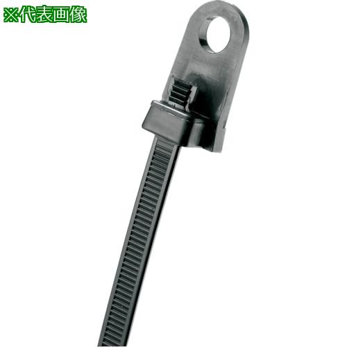 ■PANDUIT スタストラップ クランプタイプナイロン結束バンド 耐候性黒〔品番:SSC2SS6M0〕【8180423:0】[店頭受取不可]｜ホームセンターバロー　店
