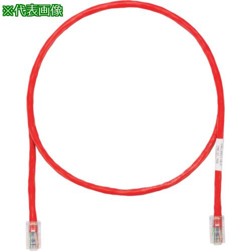 ■PANDUIT カテゴリ5EUTPパッチコード 4m 赤《10本入》〔品番:UTPCH4MRDY〕【8180775×10:0】[送料別途見積り][法人・事業所限定][掲外取寄][店頭受取不可]