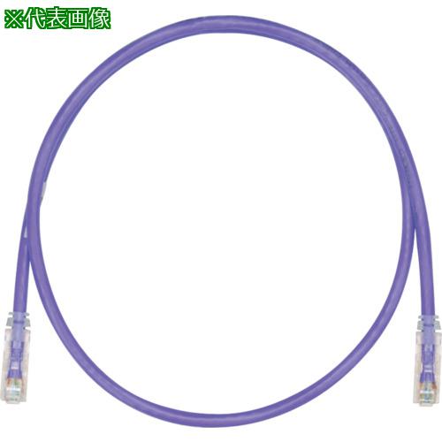■PANDUIT カテゴリ6UTPパッチコード 2.5m 紫《10本入》〔品番:UTPSP2.5MVLY〕【8180849×10:0】[送料別途見積り][法人・事業所限定][掲外取寄][店頭受取不可]