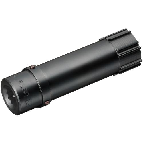 ■TONE シャーレンチ M22用ロングインナーソケット 560g〔品番:222TA10〕【8182608:0】[送料別途見積り][掲外取寄][店頭受取不可]