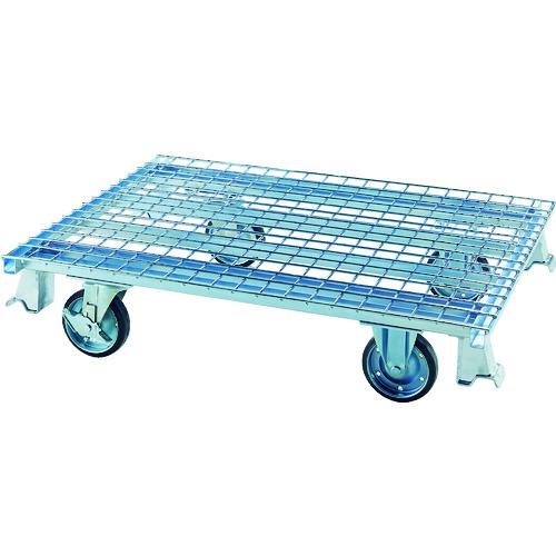 ■TRUSCO ネットパレットベース 1000X800XH236 キャスター付〔品番:TNPB5C〕【8186967:0】[送料別途見積り][法人・事業所限定][直送][店頭受取不可]