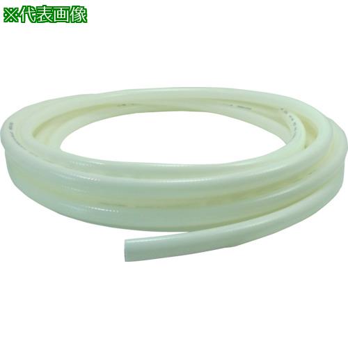 ■チヨダ 耐水性ポリウレタンブレードホースFH16&times;21mm/100m(W)〔品番:FH16W100〕【8187279:0】[法人・事業所限定][直送元][店頭受取不可]｜ホームセンターバロー　店
