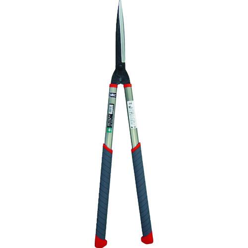 ■PRUMAN 刈込ハサミ 楕円アルミ505ハンドル 鋼付195〔品番:PM21〕【8188037:0】[店頭受取不可]