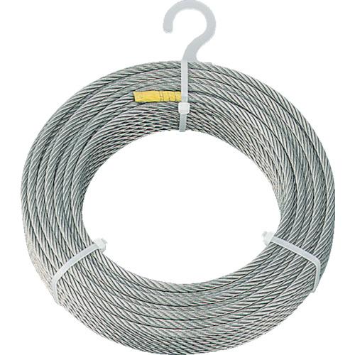 ■TRUSCO ステンレスワイヤロープ Φ8.0mmX30m〔品番:CWS8S30〕【8188165:0】[店頭受取不可]｜ホームセンターバロー　店