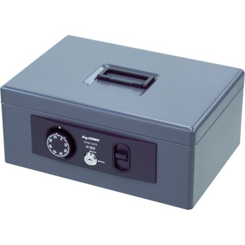 ■キング 手提げ金庫〔品番:H36D〕【8189347:0】[送料別途見積り][法人・事業所限定][外直送][店頭受取不可] 11,011円