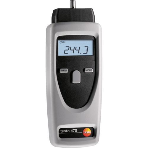 ■TESTO 回転計 testo 470 (非接触式・接触式)〔品番:TESTO470〕【8193718:0】[店頭受取不可] 50,556円