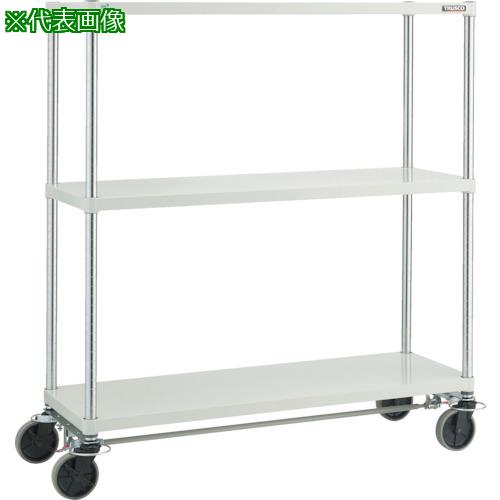 ■TRUSCO スチールラック フェニックスラック 1500X600 U車輪4輪S付 W色 抗菌粉体塗装〔品番:PER4563U125B4W〕【8195001:0】[法人・事業所限定][直送元][店頭受取不可]｜ホームセンターバロー　店