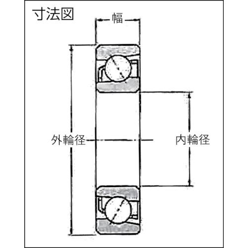 NTN H 大形ベアリング 7320B(8196303) large scale bearing：オート