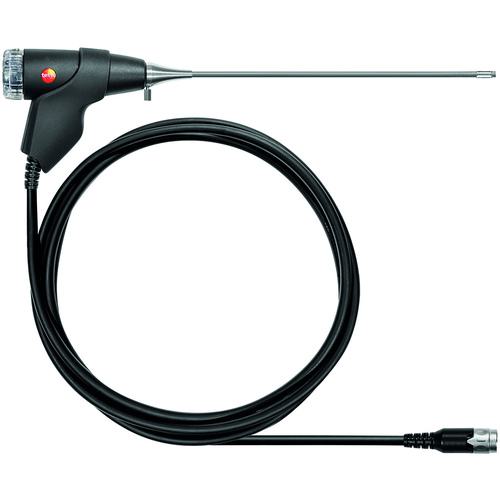 ■TESTO コンパクト排ガスプローブ φ6mm/300mm/500℃〔品番:06009741〕【8196053:0】[送料別途見積り][掲外取寄][店頭受取不可]