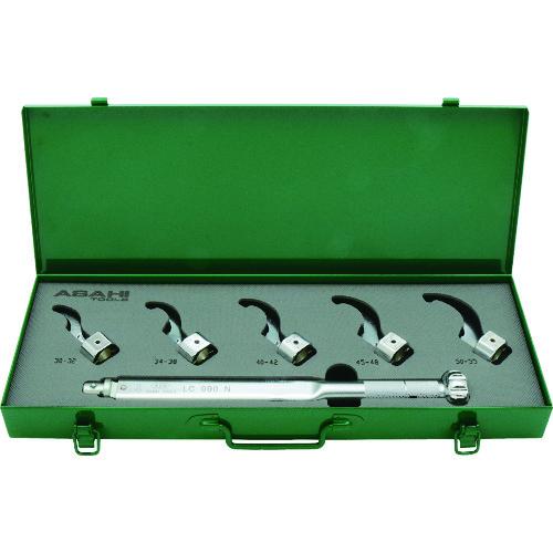 ■ASH トルクレンチ引掛スパナセットLC090N付 6pc〔品番:LCK3000〕【8200209:0】[店頭受取不可]