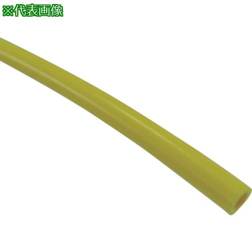 ■チヨダ ナイロンチューブ黄 外径12mm 内径9mm 全長100m〔品番:TN12X9100Y〕【8202380:0】[送料別途見積り][掲外取寄][店頭受取不可]｜ホームセンターバロー　店 15,400円