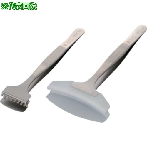 ■AS フラットピンセットID-48WF〔品番:1666201〕【8209833:0】[送料別途見積り][掲外取寄][店頭受取不可]