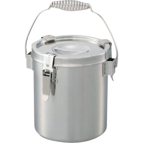 ■AS ステンレス小型密閉容器3L〔品番:2955003〕【8213240:0】[送料別途見積り][掲外取寄][店頭受取不可]