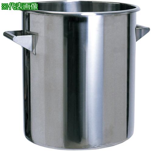 ■AS 大型ステンビーカー100L〔品番:622414〕【8215714:0】[送料別途見積り][法人・事業所限定][掲外取寄][店頭受取不可]
