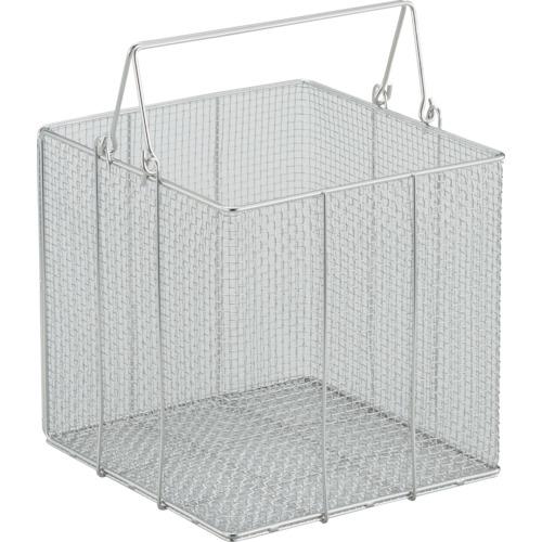 ■TRUSCO ステンレス洗浄カゴ 角型 有効内寸242X242X246〔品番:TSK2525N〕【8230638:0】[店頭受取不可]｜ホームセンターバロー　店