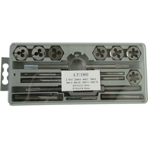■ライト タップダイスセットLT-16C〔品番:LT16C〕【8264446:0】[送料別途見積り][掲外取寄][店頭受取不可]