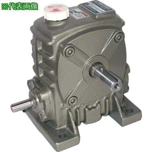 ■マキシンコー 一段ウォーム減速機 入力容量3.98kW〔品番:B80L10〕【8277316:0】[法人・事業所限定][外直送元][店頭受取不可]｜ホームセンターバロー　店