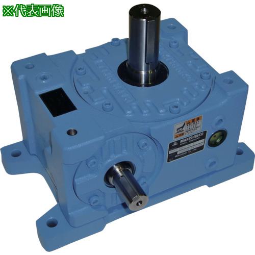 ■マキシンコー 一段ウォーム減速機 入力容量7.93kW〔品番:MAKP125LD25〕【8277898:0】[法人・事業所限定][外直送元][店頭受取不可]