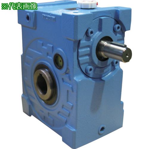 ■マキシンコー 一段ウォーム減速機 入力容量7.75kW〔品番:MAOWP140C40〕【8278164:0】[法人・事業所限定][外直送元][店頭受取不可]