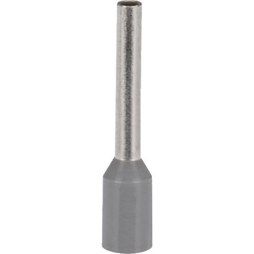 ■PANDUIT 絶縁付フェルール端子(SingleWire DIN規格) AWG18 グレー 500本入 FSD76-8-D〔品番:FSD768D〕【8278694:0】[送料別途見積り][法人・事業所限定][掲外取寄][店頭受取不可]｜ホームセンターバロー　店