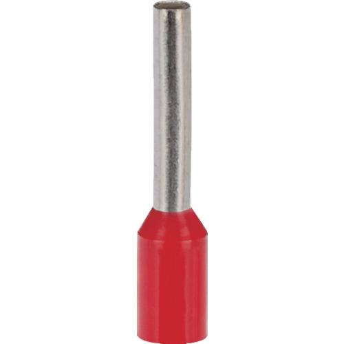 ■PANDUIT 絶縁付フェルール端子(SingleWire DIN規格) 赤 500本入 FSD77-12-D〔品番:FSD7712D〕【8278696:0】[送料別途見積り][法人・事業所限定][掲外取寄][店頭受取不可]｜ホームセンターバロー　店