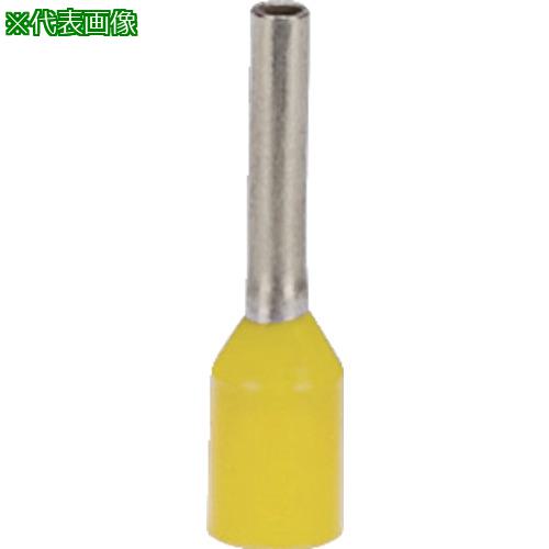 ■PANDUIT 絶縁付フェルール端子(SingleWire DIN規格) AWG14 イエロー 500本入 FSD79-8-D〔品番:FSD798D〕【8278704:0】[送料別途見積り][法人・事業所限定][掲外取寄][店頭受取不可]｜ホームセンターバロー　店