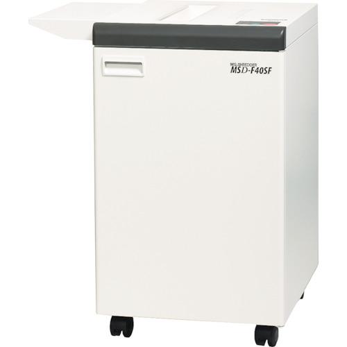 ■MS シュレッダー MSD-F40SF〔品番:MSDF40SF〕【8279149:0】[送料別途見積り][法人・事業所限定][外直送][店頭受取不可]｜ホームセンターバロー　店