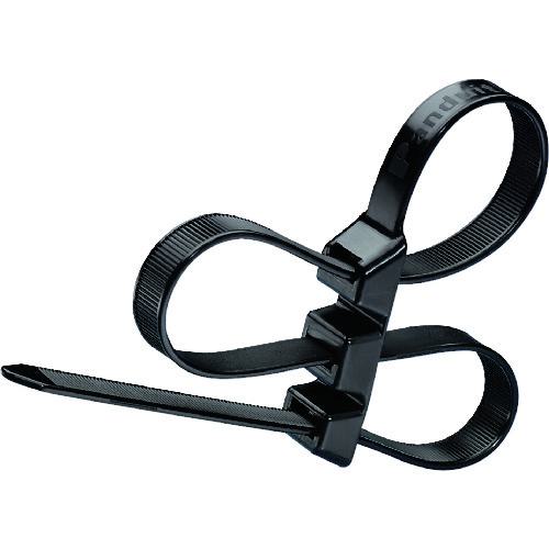 ■PANDUIT トリプルループ結束バンド 耐候性黒 (100本入)〔品番:PL3B5EHC0〕【8281577:0】[送料別途見積り][法人・事業所限定][店頭受取不可]｜ホームセンターバロー　店 22,330円