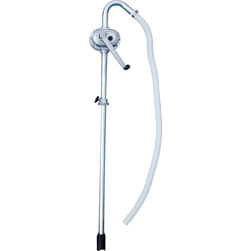 ■アクアシステム 大容量手廻しドラムポンプ (灯油・オイル) 1L/回転〔品番:HF1000〕【8282696:0】[直送DS][店頭受取不可]
