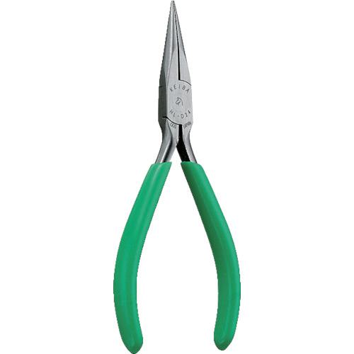 ■KEIBA ラジオペンチ・溝付 120《6丁入》〔品番:HLD24〕【8283797×6:0】[送料別途見積り][掲外取寄][店頭受取不可]