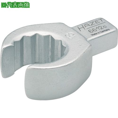 ■HAZET ヘッド交換式トルクレンチ用 フレアナットレンチインサート 対辺寸法16mm〔品番:6612C16〕【8287260:0】[送料別途見積り][掲外取寄][店頭受取不可]