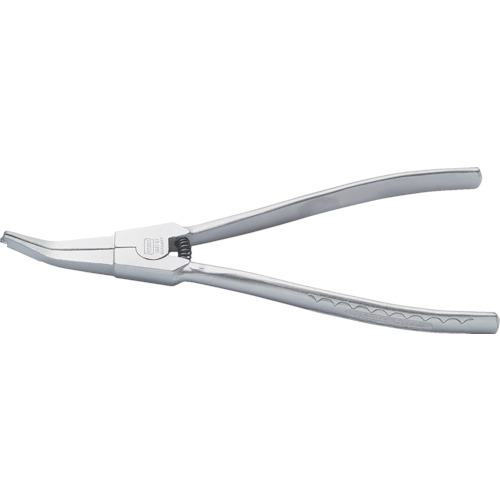 ■HAZET 穴なしスナップリング用プライヤー 軸用 30°曲がりタイプ〔品番:184761〕【8288422:0】[送料別途見積り][掲外取寄][店頭受取不可]