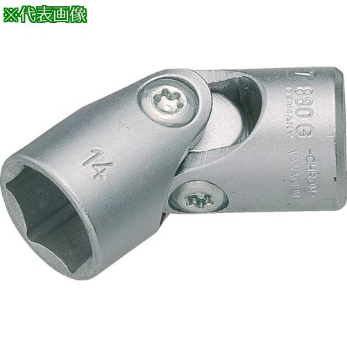 ■HAZET フレキシブルソケット(差込角9.5mm) 対辺寸法10mm〔品番:880G10〕【8288521:0】[送料別途見積り][掲外取寄][店頭受取不可]