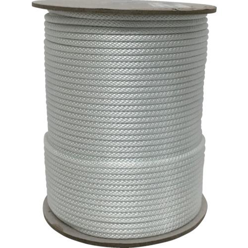 ■ユタカメイク ナイロン金剛打ロープボビン巻 4.0mm×100m〔品番:P7340100〕【8291153:0】[店頭受取不可]