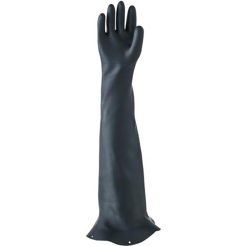 ■トワロン 天然ゴム手袋 ブラスト用手袋フランジ付 右手〔品番:824〕【8353921:0】[店頭受取不可]｜ホームセンターバロー　店