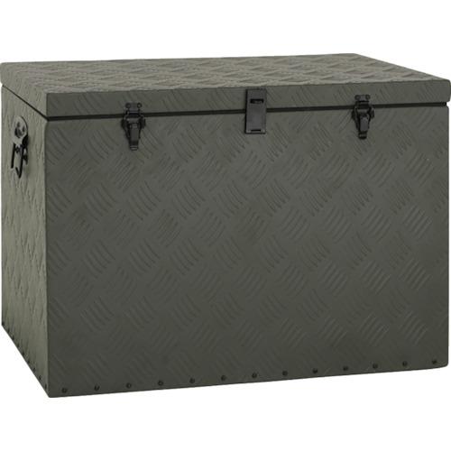 ■アルインコ 万能アルミ製BOX ODグリーン色〔品番:BXA065GR〕【8357656:0】[直送DS][店頭受取不可]