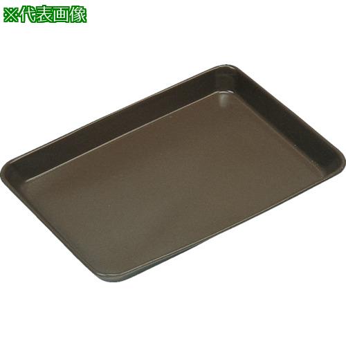 ■フロンケミカル フッ素樹脂コーティング浅型バット 浅14 膜厚約50μ〔品番:NR0374006〕【8358661:0】[店頭受取不可]