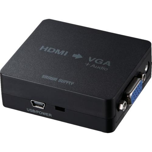 ■SANWA 変換コンバーター(HDMI信号VGAタイプ)〔品番:VGACVHD1〕【8362369:0】[店頭受取不可]