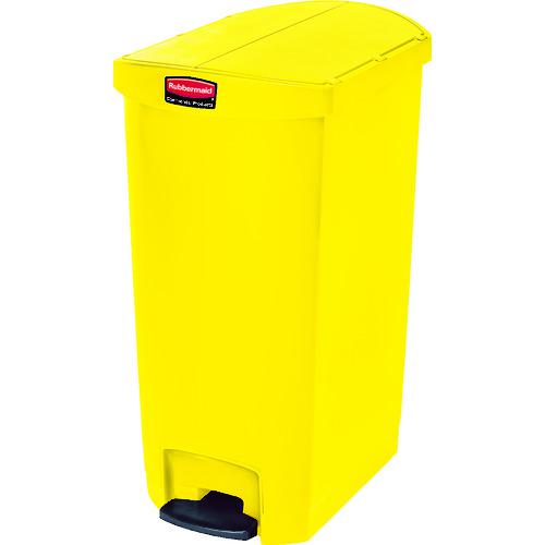 ■ラバーメイド 【売切廃番】スリムジムステップオンコンテナ エンドステップ68.1L イエロー〔品番:1883578〕【8362753:0】[店頭受取不可]