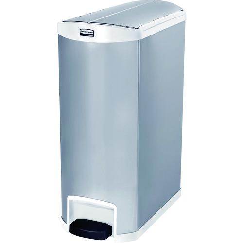 ■ラバーメイド 【売切廃番】スリムジム ステップオンコンテナ エンドステップ ステンレス〔品番:1901998〕【8362797:0】[直送DS][店頭受取不可]
