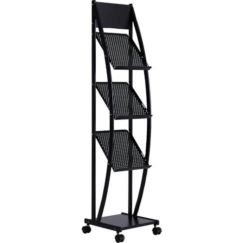 ■WRITEBEST パンフレットスタンド 310×330×1350〔品番:MR1518〕【8369057:0】[直送DS][店頭受取不可]