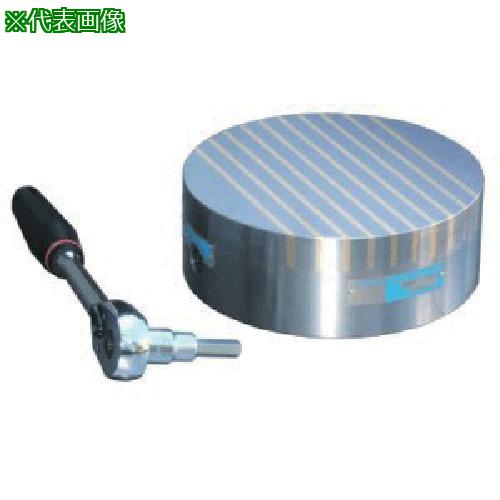 ■KANETEC 強力丸形永磁チャック φ71×250mm〔品番:RMAC25〕【8379729:0】[法人・事業所限定][外直送元][店頭受取不可]