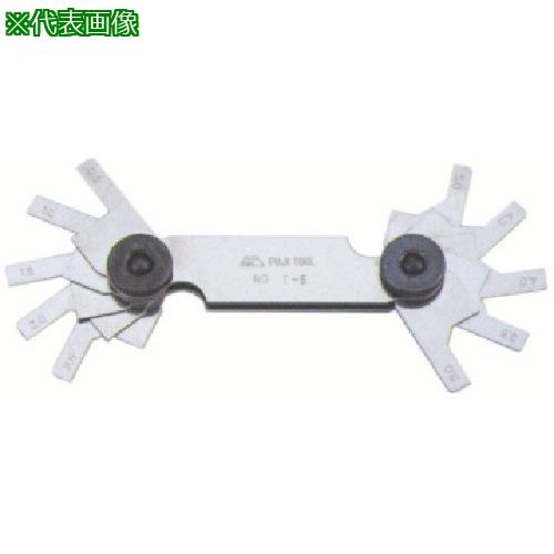 ■フジ C面測定ゲージ C0.5-5.0〔品番:C5〕【8380721:0】[送料別途見積り][法人・事業所限定][外直送][店頭受取不可]
