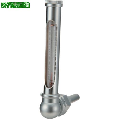 ■右下 温度計 感温部100L 0~100℃〔品番:GLR12X100L0100〕【8382386:0】[送料別途見積り][法人・事業所限定][掲外取寄][店頭受取不可]｜ホームセンターバロー　店