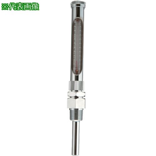 ■右下 温度計 感温部100L 0~50℃〔品番:GSR12X100L050〕【8382397:0】[送料別途見積り][法人・事業所限定][掲外取寄][店頭受取不可]