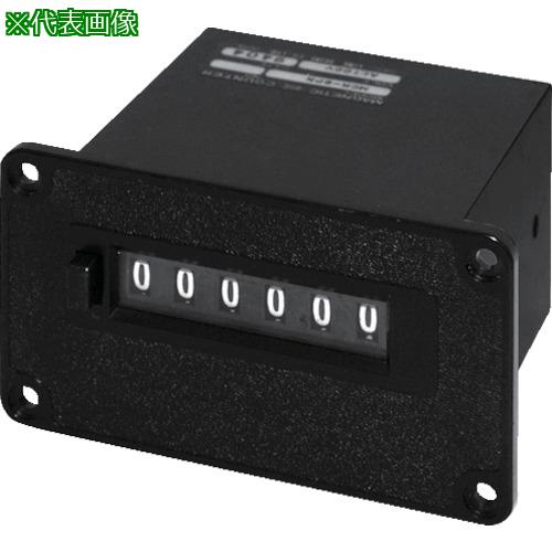 ■LINE 電磁カウンター(リセットツキ)6桁〔品番:MCR6PNAC200V〕【8383791:0】[送料別途見積り][掲外取寄][店頭受取不可]