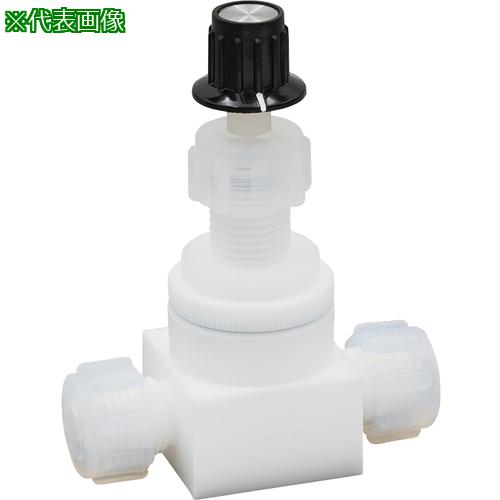 ■AS 水平型ニードルバルブIN-8〔品番:727806〕【8386872:0】[送料別途見積り][掲外取寄][店頭受取不可]｜ホームセンターバロー　店