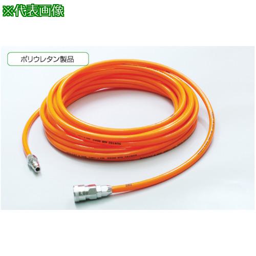 ■十川 サンテックエアーホース 20M イエロー《10本入》〔品番:STC20Y〕【8387176×10:0】[送料別途見積り][掲外取寄][店頭受取不可]